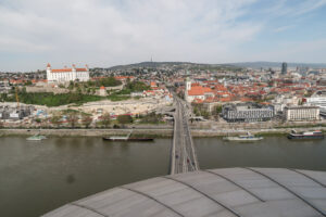 Ausblick von der UFO Plattform