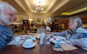 Frühstück im Grand Hotel