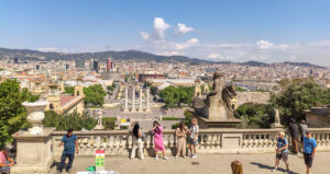 Blick auf Barcelona